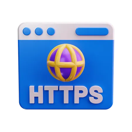 Https  3D Icon