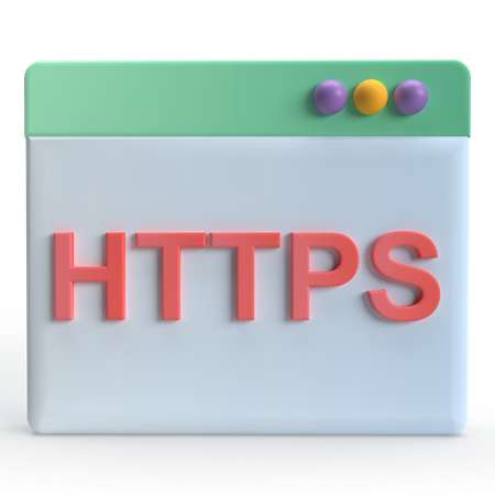 Https  3D Icon