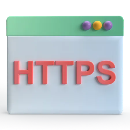 Https  3D Icon