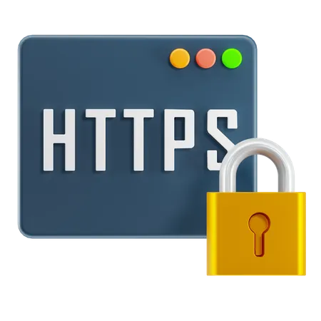 Https  3D Icon