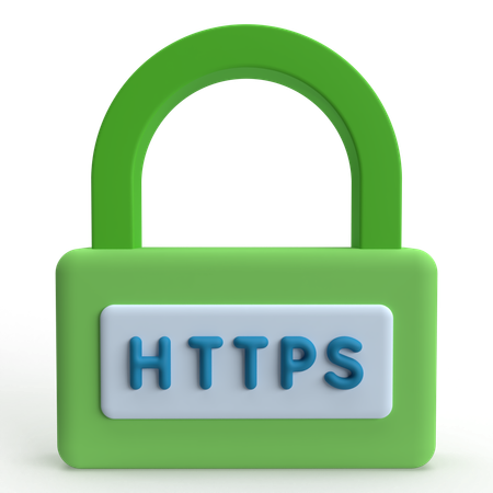 HTTPS  3D Icon