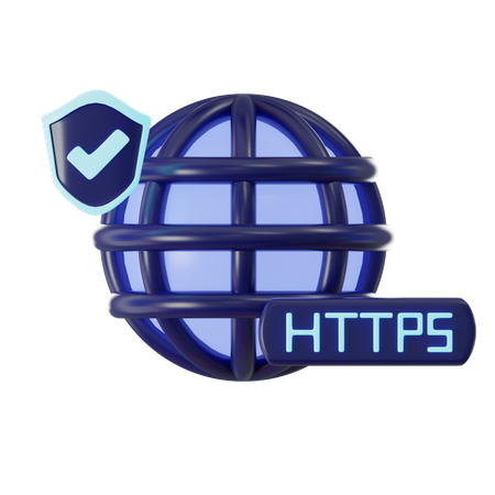 Https Page  3D Icon