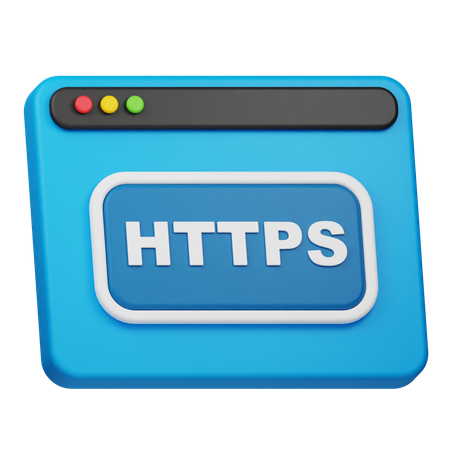 Site https  3D Icon