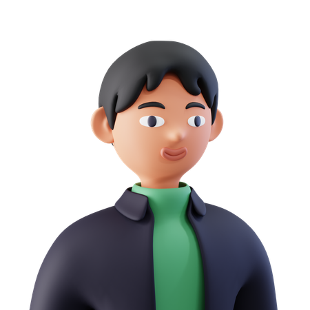 Hübscher Junge  3D Icon