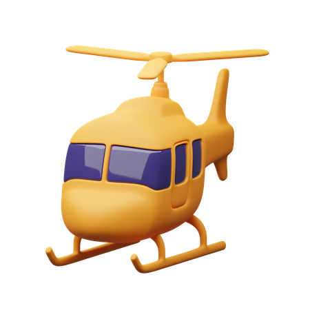 Hubschrauber  3D Icon