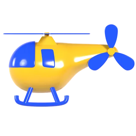 Hubschrauber  3D Illustration