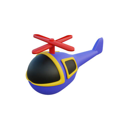 Hubschrauber  3D Illustration