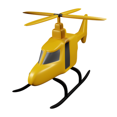 Hubschrauber  3D Icon