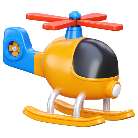 Hubschrauber Spielzeug  3D Icon