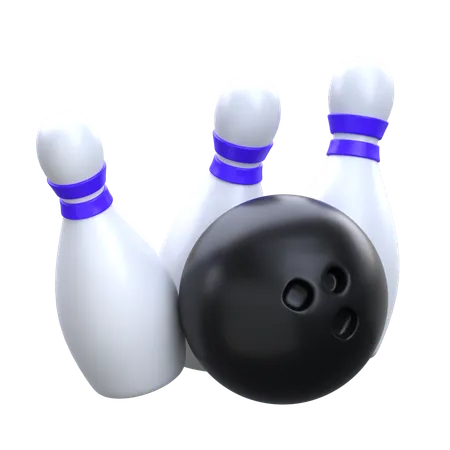 Huelga de bolos  3D Icon