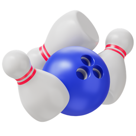 Huelga de bolos  3D Icon