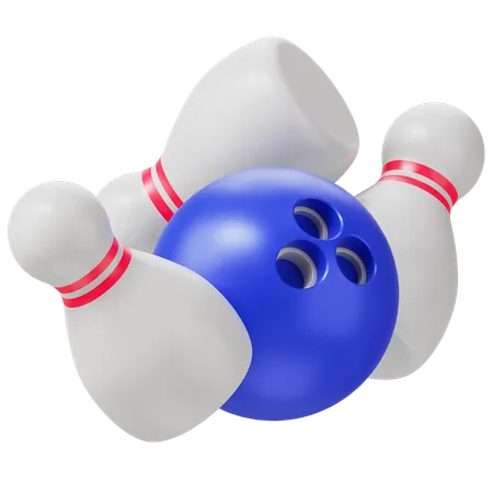 Huelga de bolos  3D Icon