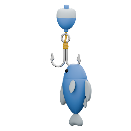 Huelga de pesca  3D Icon