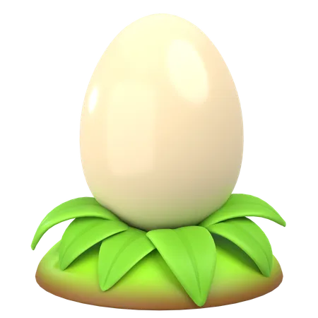 Huevo  3D Icon