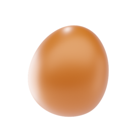 Huevo  3D Icon