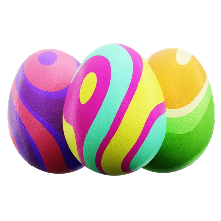 El huevo de Pascua  3D Icon