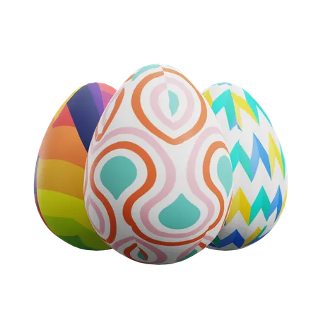 El huevo de Pascua  3D Icon