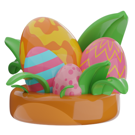 El huevo de Pascua  3D Icon