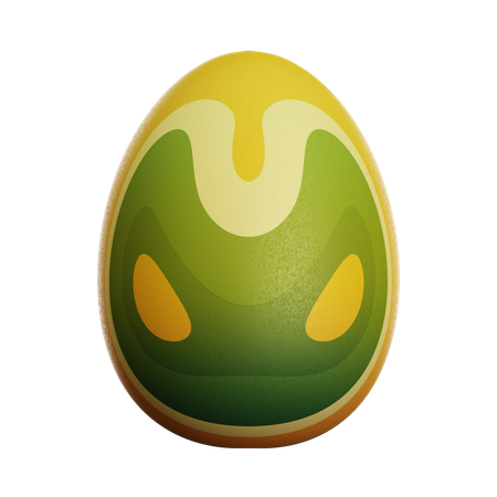 El huevo de Pascua  3D Icon