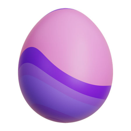 Huevo decorativo  3D Icon