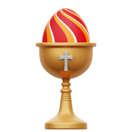 Huevo del santo cáliz  3D Icon