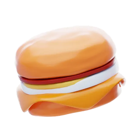 Mcmuffin de huevo  3D Icon