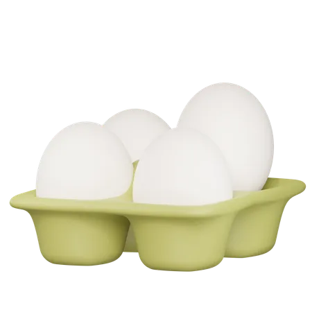 Huevos  3D Icon