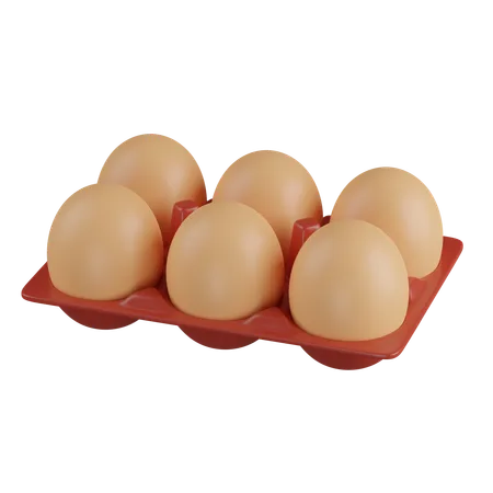 Huevos  3D Icon