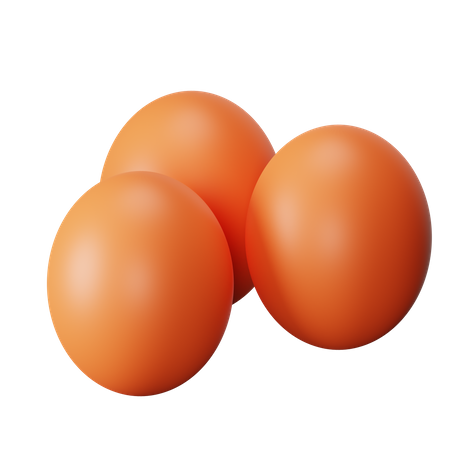 Huevos  3D Icon