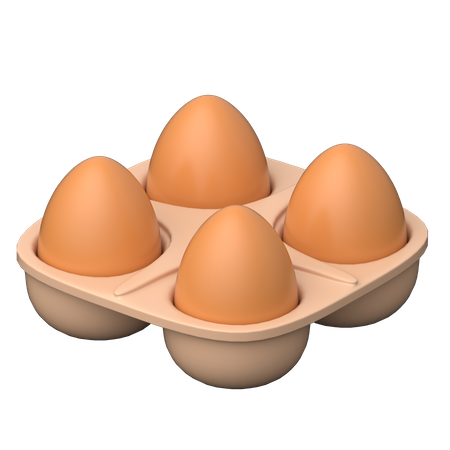 Huevos  3D Icon