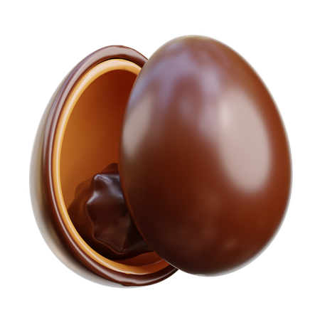 Huevos de chocolate  3D Icon