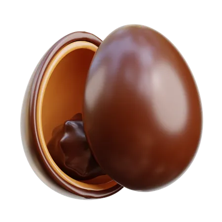 Huevos de chocolate  3D Icon