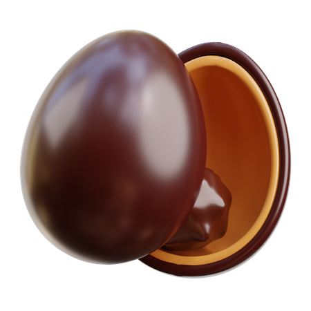Huevos de chocolate  3D Icon