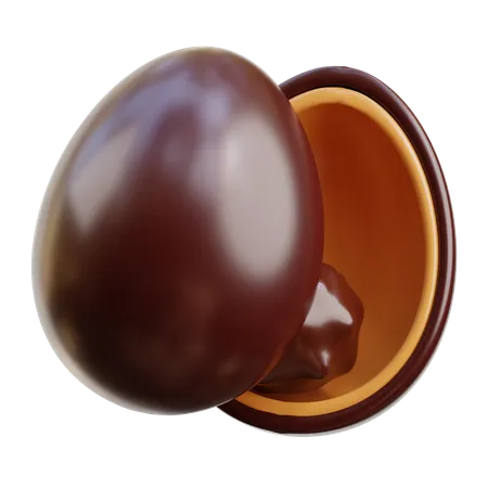 Huevos de chocolate  3D Icon