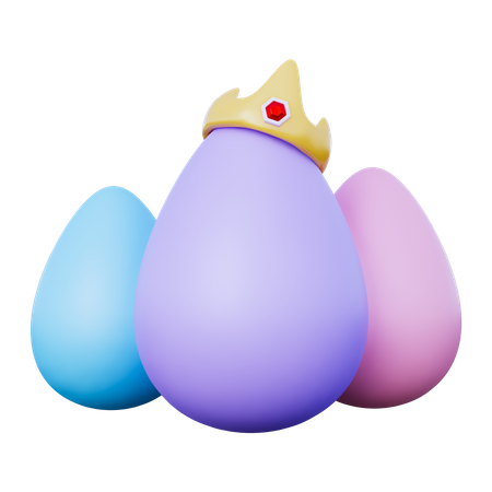 Huevos de Pascua  3D Icon