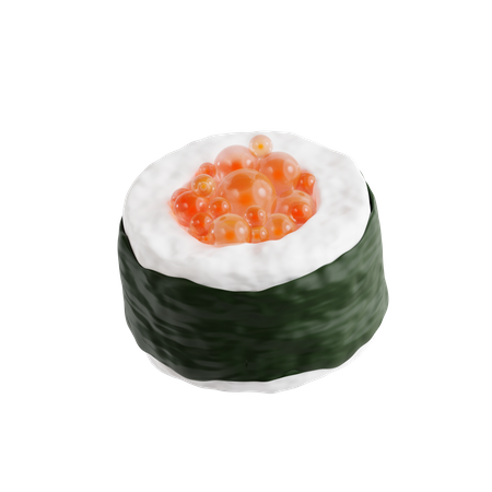 Huevos de salmón  3D Icon