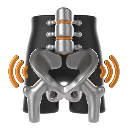 Hüfte Rheuma Knochen  3D Icon