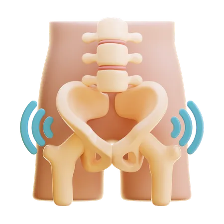 Hüften Rheuma  3D Icon