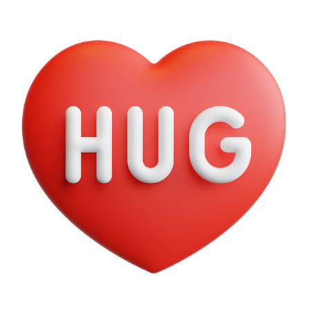 Hug  3D Sticker