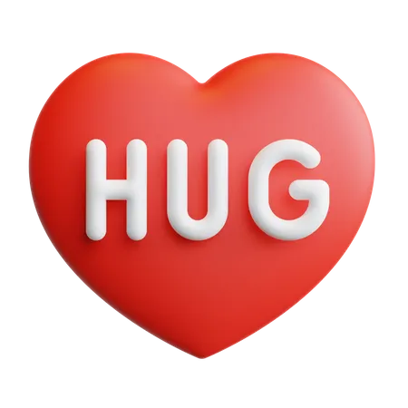 Hug  3D Sticker