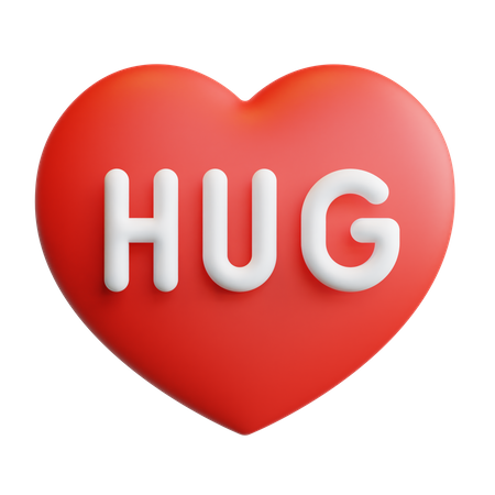 Hug  3D Icon