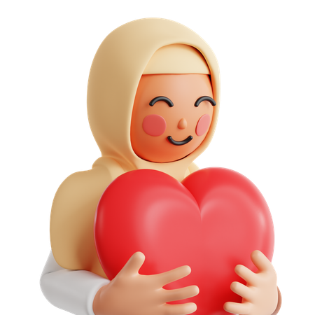 お母さんを抱きしめる  3D Icon