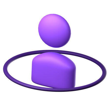 Hula Hoop  3D Icon