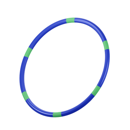 Hula Hoop  3D Icon