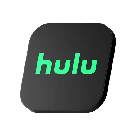 Hulu Logo  3D Icon