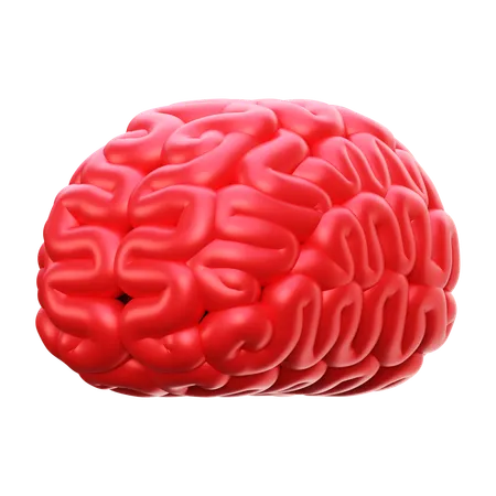 Brain 3 D Render Icon Illustration 3D Icon
