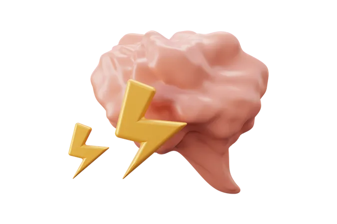 Human Brain  3D Icon