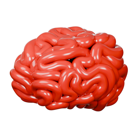 Human Brain  3D Icon
