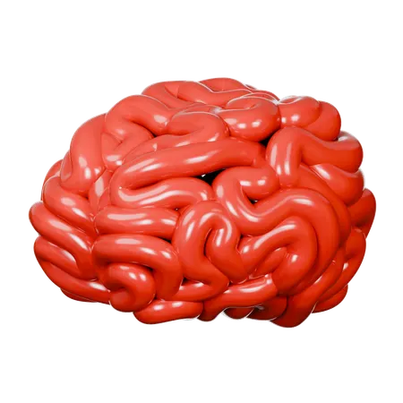 Human Brain  3D Icon
