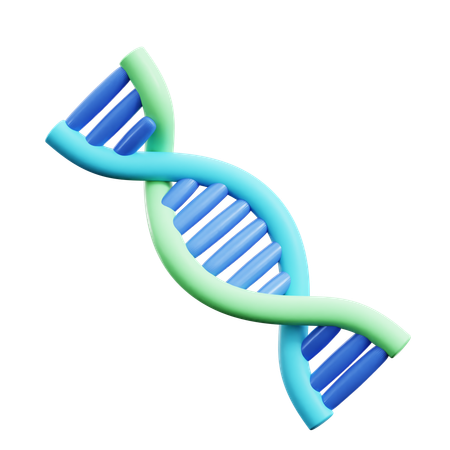 Human Dna  3D Icon